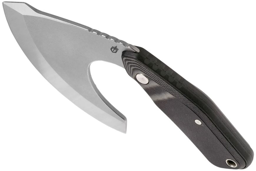 Нож с фиксированным лезвием Gerber Downwind Ulu Black 30-001823 (1059842) 1059842 фото