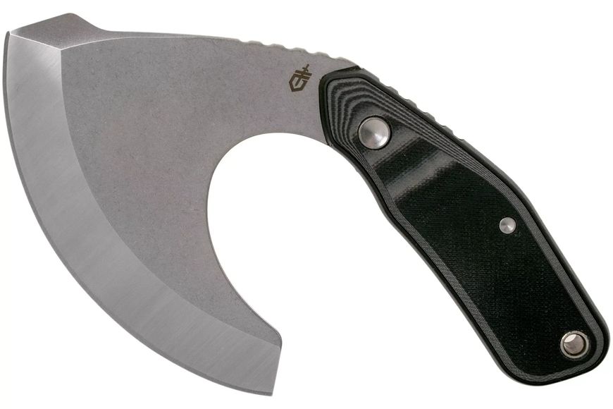 Нож с фиксированным лезвием Gerber Downwind Ulu Black 30-001823 (1059842) 1059842 фото