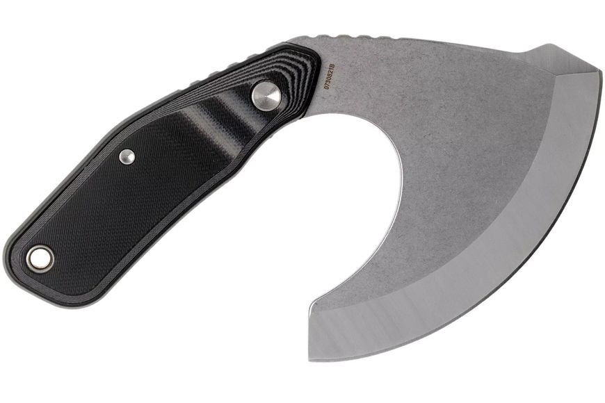 Нож с фиксированным лезвием Gerber Downwind Ulu Black 30-001823 (1059842) 1059842 фото