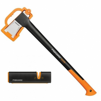 Топор-колун Fiskars X25 XL(1015643) + Точило для топоров и ножей Fiskars(1000601) (1060003) 1060003 фото