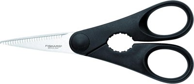 Ножницы кухонные с открывалкой Fiskars Essential 20 см (1023820) 1023820 фото