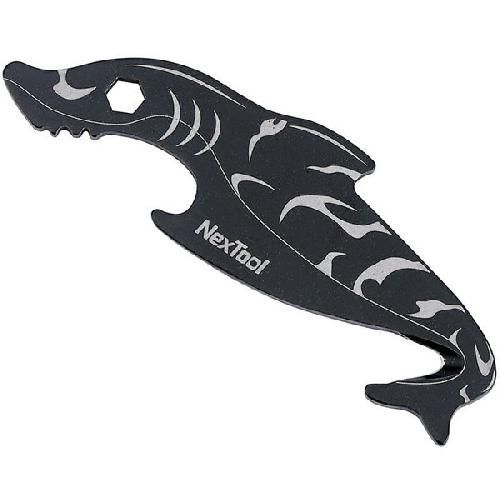 Міні-Мультитул NexTool (KT5521) EDC box cutter Shark Black KT5521Black фото