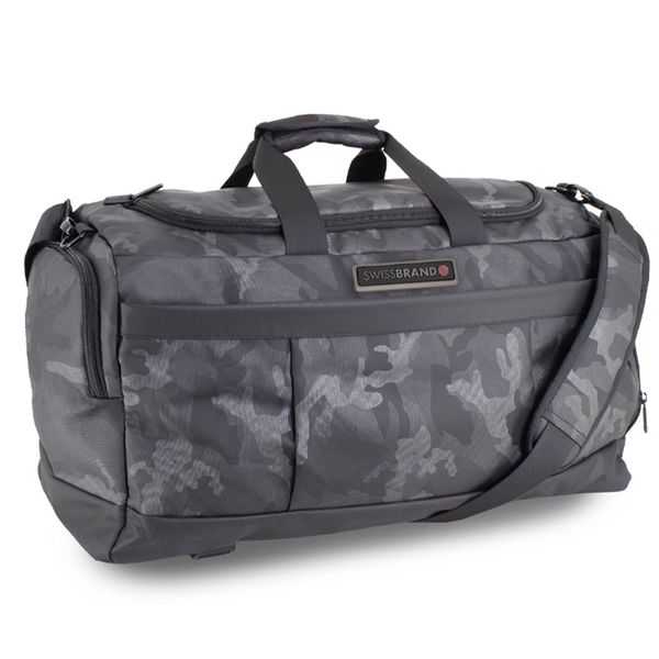 Сумка дорожная Swissbrand Boxter Duffle Bag 46 Dark Camo (SWB_DBBOX) DAS301861 фото