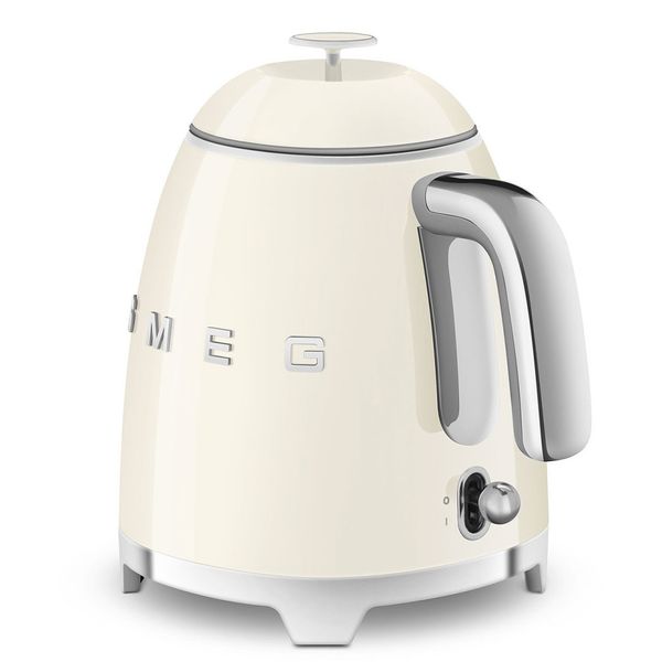 Чайник електричний Smeg (KLF05CREU) Retro Style 50's - 0,8л - кремовий KLF05CREU фото