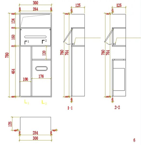 Полка в туалет металлическая встроенная черная Nett TBP-70 222 фото