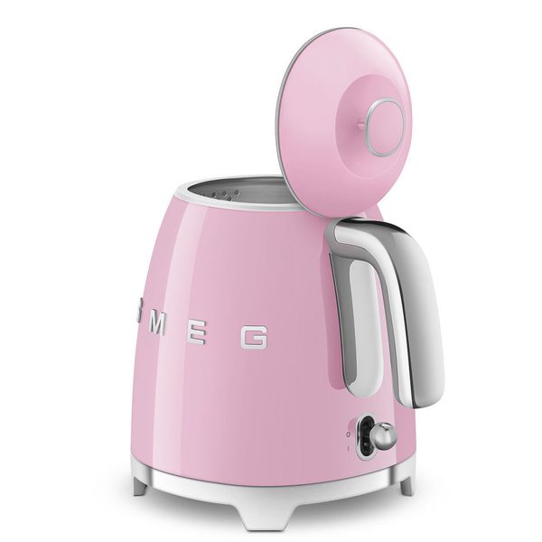 Чайник електричний Smeg (KLF05PKEU) Retro Style 50's - 0,8л - рожевий KLF05PKEU фото